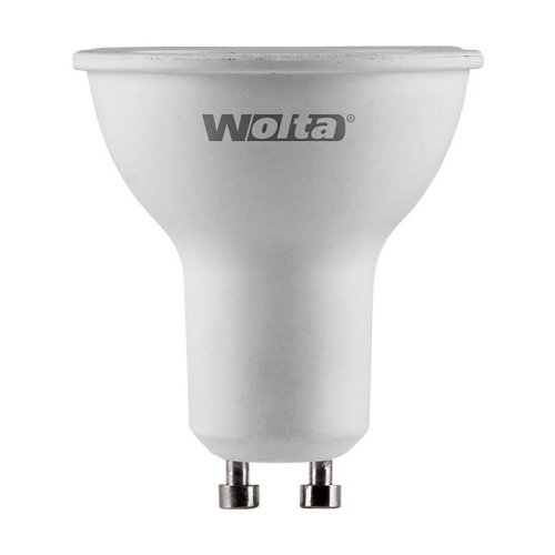 Лампа светодиодная Wolta Софит GU10 220В 5Вт 400Лм 3000К 50х57мм картинка 